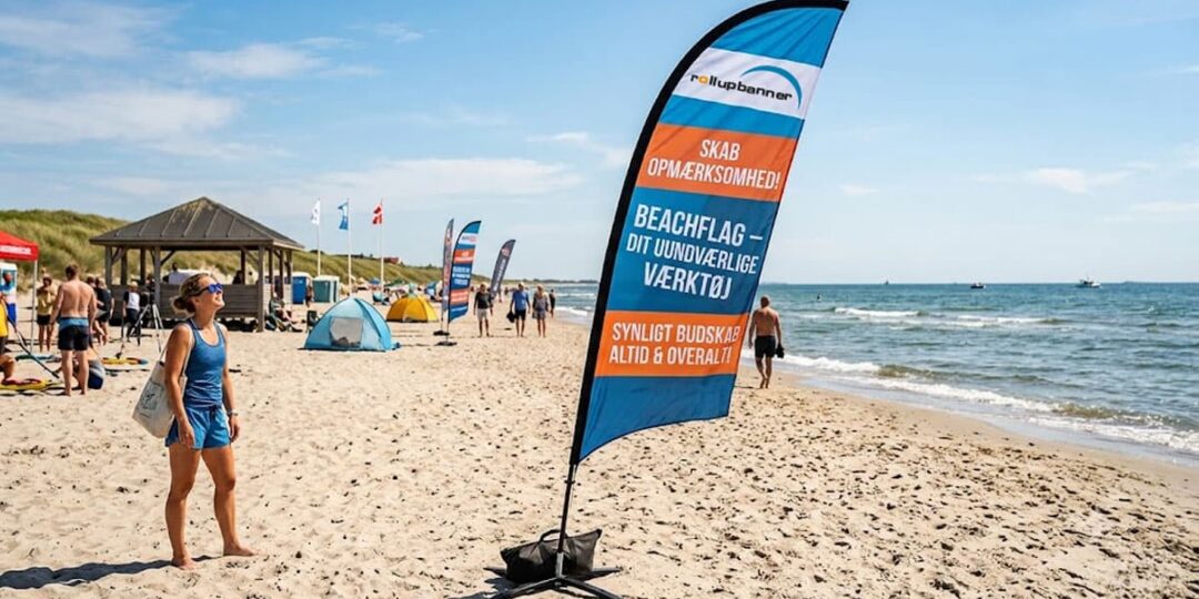 Udendørs blikfang: Sådan får du mest ud af dine beachflag